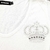Remera V Litle Crown White PREMIUM ( 4 talles) - comprar online