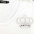 OUTLET SIN CAMBIO -Remera V Litle Crown White PREMIUM - comprar online