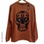 Sweater Skull Shine Overfit (M/L) Chocolate - comprar online