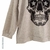 Sweater Skull Shine Overfit (M/L) Grey - comprar online