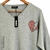 Sweater Escote V Love Grey (L/XL) Oversize - tienda online