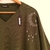 Sweater Escote V Lune Green (L/XL) Oversize - comprar online