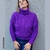 Sweater Polera corta Globo Violet (M/L) - comprar online