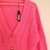 Cardigan trenzado Pink (M/L) - Kuwana Shop
