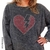 Remerón M Larga Oversize (XL) Love - comprar online