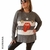 Sweater Angora Stone Shine (XL) Oversize Grey - comprar online