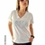 Remera V Oversize (XL) Rock White en internet