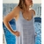 Vestido Bretel Batick Blue M/L - tienda online