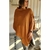 PONCHO/Bufandon Oversized (XL/XXL) CAMEL