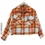 Imagen de Camisaco Jacket Paño ORANGE Oversized (L/XL)