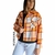 Camisaco Jacket Paño ORANGE Oversized (L/XL) - Kuwana Shop