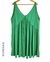 Vestido (XXL) Evase Green Parrot - Kuwana Shop