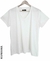 OUTLET SIN CAMBIO Remera V Oversize (XL) bsic White