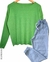 COMBO Sweater Hilo BENNET + Jogger denim celeste (40 al 48)