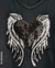 Remera V PREMIUM Tattoo heart BLACK (4 talles) - comprar online