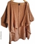 Camisa Kimono Oversize (XL) HAITI Camel - Kuwana Shop