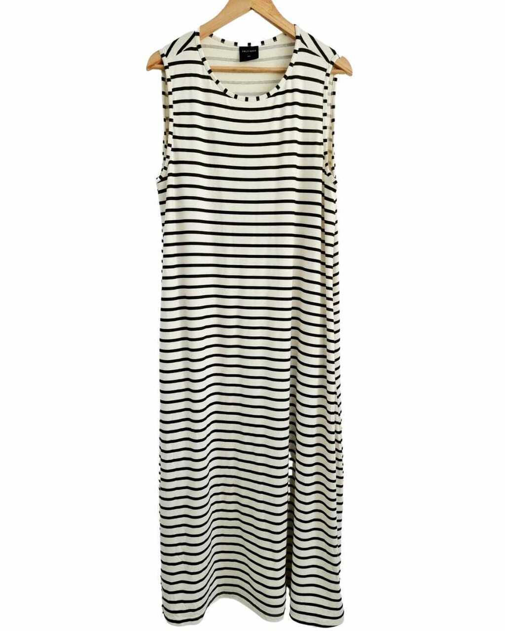 Vestido Largo RAYADO c bolsillos XXL Julia