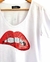 Remera V White PREMIUM Red Lips Shine [4 talles] - comprar online