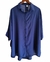 Camisa Maxi Oversize (XXL) BLUE DEEP - tienda online