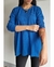 MAXI Sweater BREMER Largo azul mediterraneo (XL/XXL) - Kuwana Shop