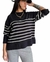 Sweater BREMER Emily RAYADO BLACK (L/XL)