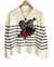 Sweater BREMER Emily RAYADO LOVE PRINT SHINE (L/XL)