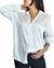 Camisa SILK SEDA Oversize (LXL) WHITE - Kuwana Shop