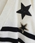 Cardigan Bremer Oversize RAYADO STARS WHITE XXL en internet