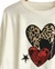 Sweater BREMER Oversized OFF WHITE (XL) LOVE PRINT - tienda online