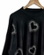 Sweater Oversized Bremer XL/XXL Black HEARTS SHINE en internet