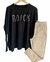 SET Sweater ROCK + Pantalon Elastizado Camel (40 al 50)