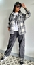 Camisaco Paño Oversized (L/XL) GREY Plomo - tienda online