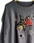 MAXI Sweater BREMER LARGO GREY STARS (XL/XXL) - Kuwana Shop