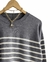 MAXI Sweater BREMER Largo RAYAS GREY (XL/XXL) - tienda online