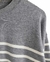 MAXI Sweater BREMER Largo RAYAS GREY (XL/XXL) - Kuwana Shop