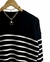 MAXI Sweater BREMER Largo RAYAS BLACK (XL/XXL) - Kuwana Shop