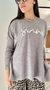 Sweater BREMER Oversized STARS (XL/XXL) GREY
