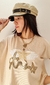 Sweater BREMER Oversized STARS GOLD NUDE (XL/XXL) en internet
