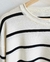 Sweater Hilo Rayado ZARA CREAM (L/XL] en internet