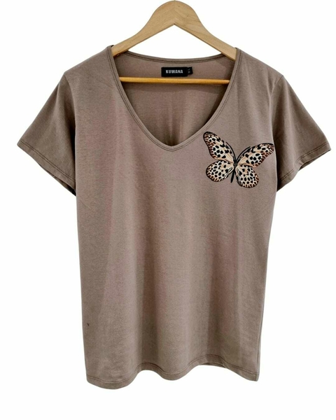 Remera V PREMIUM BUTTERFLY Vizon (4 talles)
