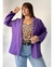 Blazer Sastrero VALVINE XL al XXXL VIOLETE (+Amplio)