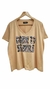 Remera V PREMIUM Be Wild Camel (4 talles)