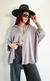 Camisa Maxi Oversize (XXL) TEXTURADA Grey en internet