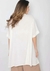 Camisola Vestido Camisero LINO OFF WHITE (XXL) - Kuwana Shop