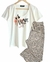 Set PRINT Babucha WAFLE + Remera V Premium (40 al 52)