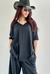 SET MAXI OVER Palazzo + Remeron Cristine BLACK ( XL/XXL) - comprar online