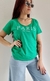 OUTLET SIN CAMBIO Remera V PARIS GREEN (M/L)