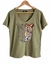 OUTLET SIN CAMBIO Remera V PREMIUM TIGER Verde Olive XL