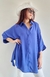 Camisa Maxi Oversize (XXL) Deep Blue - Kuwana Shop