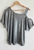 Remera GRECIA LUREX GREY SHINE L/XL - tienda online